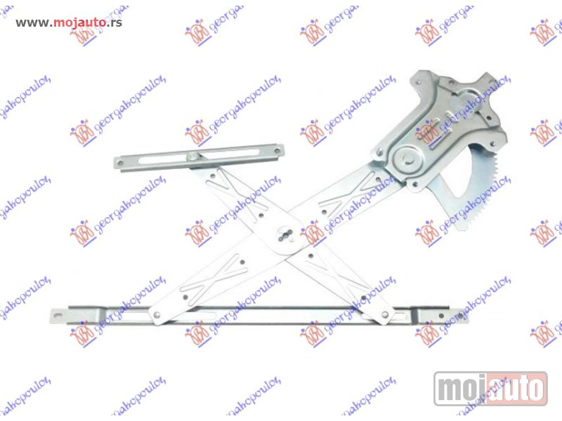 Glavna slika -  PODIZAC PREDNJEG PROZORA ELEKTRICNI (BEZ MOTORA) Levo Mazda p/u 2/4wd bt-50 06-13 -dostupno - MojAuto