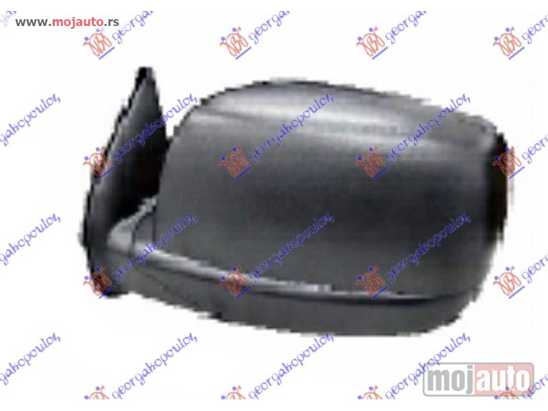 Glavna slika -  RETROVIZOR MEHANICKI CRNI (RAVNO STAKLO) Levo Mazda p/u 2/4wd bt-50 06-13 -dostupno - MojAuto