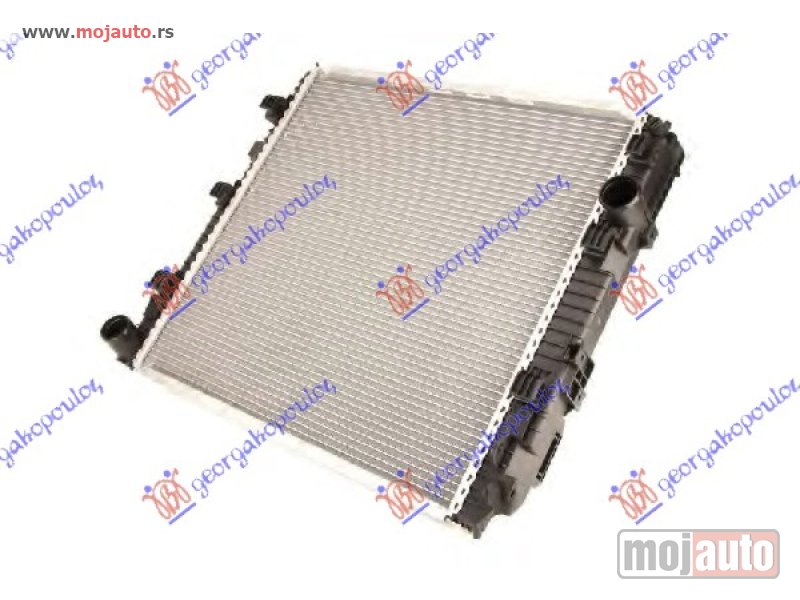 Glavna slika -  HLADNJAK MOTORA DIZEL (570x559x40) Mercedes atego 97- -dostupno - MojAuto