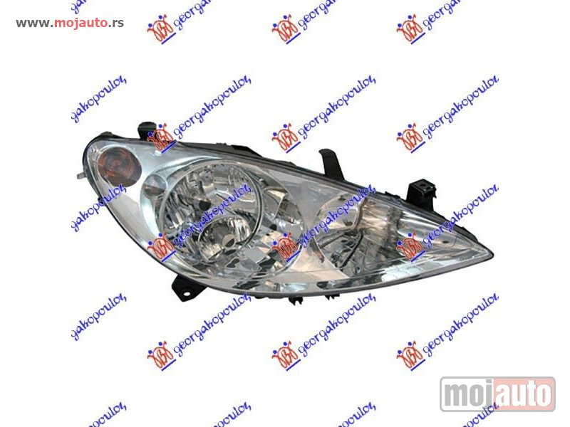 Glavna slika -  FAR ELEKTRICNI SA MAGLENKOM (VALEO TIP) (DEPO) Desno Peugeot 307 01-05 -dostupno - MojAuto