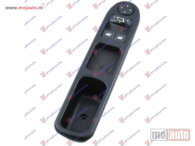 Glavna slika -  PREKIDAC U PREDNJIM VRATIMA (2 TASTERA) (ELEKTRO-SKLOPIV RETROVIZOR) (9 PIN) Levo Peugeot 307 01-05 -dostupno - MojAuto
