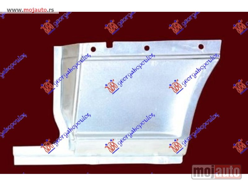 Glavna slika -  KRAJ ZADNJEG BLATOBRANA (PREDNJI DEO) (40cm) (3430mm) Levo Mercedes vito (w639) & viano 04-10 -dostupno - MojAuto