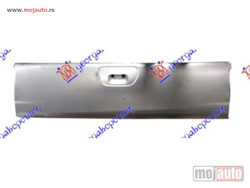 Glavna slika -  VRATA GEPEKA (BEZ OTVORA ZA TRECU STOP LAMPU) (KINA) Mitsubishi p/u l200 06-10 -nedostupno - MojAuto
