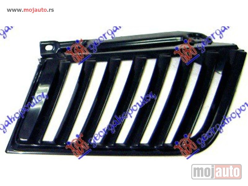 Glavna slika -  PVC MASKA CRNA 4 VRATA (DUPLA KABINA) Desno Mitsubishi p/u l200 06-10 -dostupno - MojAuto