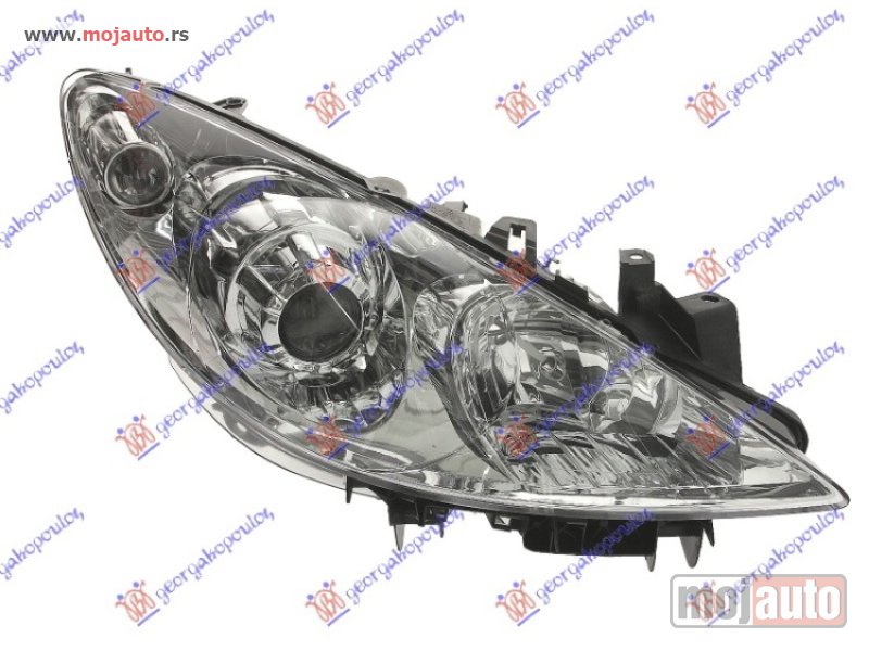 Glavna slika -  FAR ELEKTRICNI (H1/H7) (TYC) Desno Peugeot 307 05-07 -dostupno - MojAuto