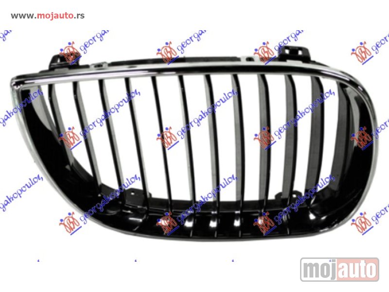 Glavna slika -  PVC MASKA HROM/CRNA -2007 Desno Bmw series 1 (e81/87) 3/5d 04-11 -dostupno - MojAuto