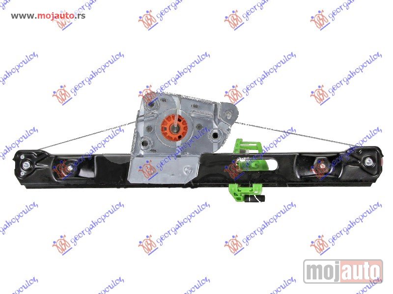 Glavna slika -  PODIZAC ZADNJEG PROZORA ELEKTRICNI (BEZ MOTORA) (A KVALITET) Desno Bmw series 1 (e81/87) 3/5d 04-11 -dostupno - MojAuto