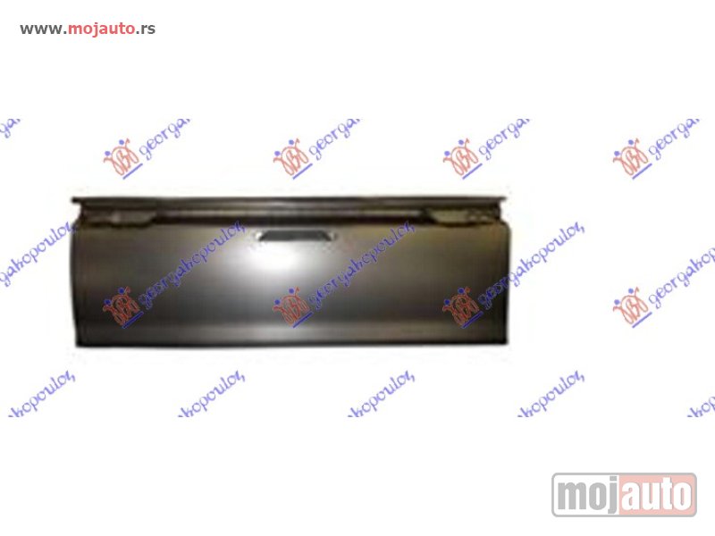 Glavna slika -  VRATA GEPEKA (JEDNA KABINA) (OTVOR ZA TRECU STOP LAMPU) (KVAKE BOCNO) (TAJLAND) Toyota hi-lux 2wd/4wd 05-09 -dostupno - MojAuto