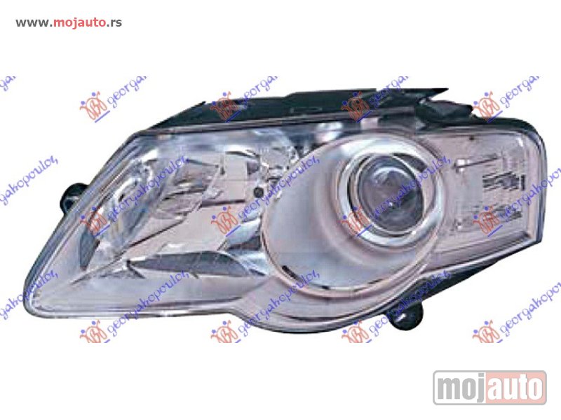 Glavna slika -  FAR ELEKTRICNI (HELLA TIP) (TYC) Levo Vw passat 05-11 -dostupno - MojAuto