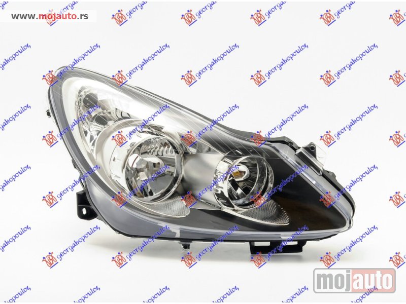 Glavna slika -  FAR CRNI -2011 (SPORT-OPC) (DEPO) Desno Opel corsa d 06-15 -nedostupno - MojAuto