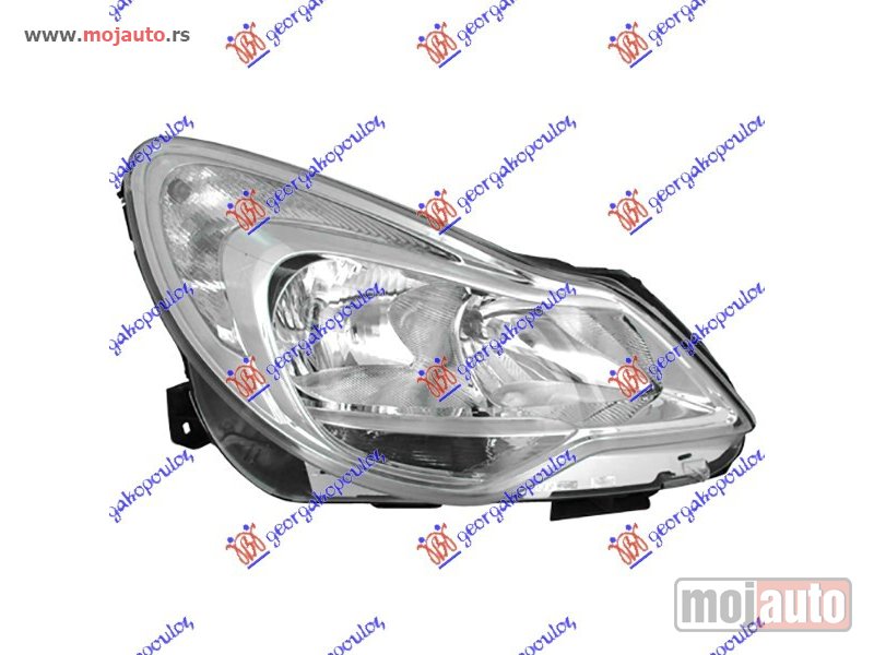 Glavna slika -  FAR ELEKTRICNI 2011- (VALEO) Desno Opel corsa d 06-15 -dostupno - MojAuto