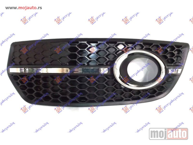 Glavna slika -  RESETKA PREDNJEG BRANIKA (SA MAGLENKOM) (LOOK S-LINE) Levo Audi q5 08-12 -nedostupno - MojAuto