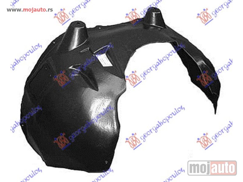 Glavna slika -  POTKRILO PLASTICNO Desno Jeep commander 06-10 -dostupno - MojAuto