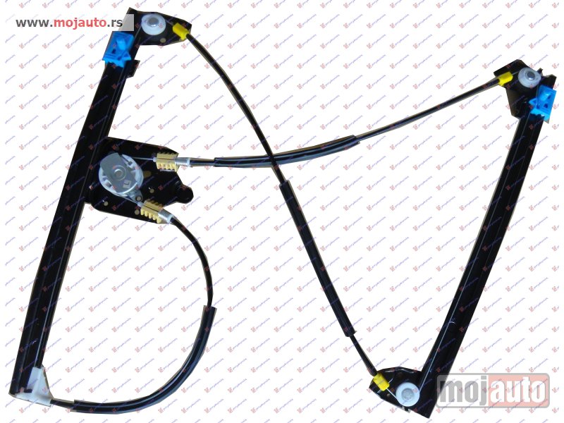 Glavna slika -  PODIZAC PREDNJEG PROZORA ELEKTRICNI (BEZ MOTORA) Levo Renault laguna 00-07 -dostupno - MojAuto