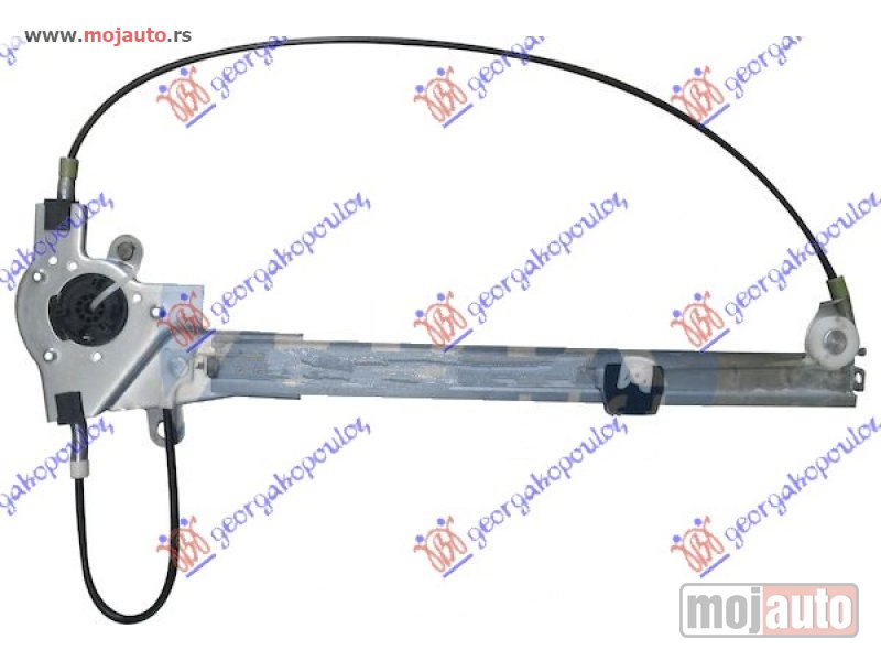 Glavna slika -  PODIZAC ZADNJEG PROZORA ELEKTRICNI (BEZ MOTORA) Desno Renault laguna 00-07 -dostupno - MojAuto