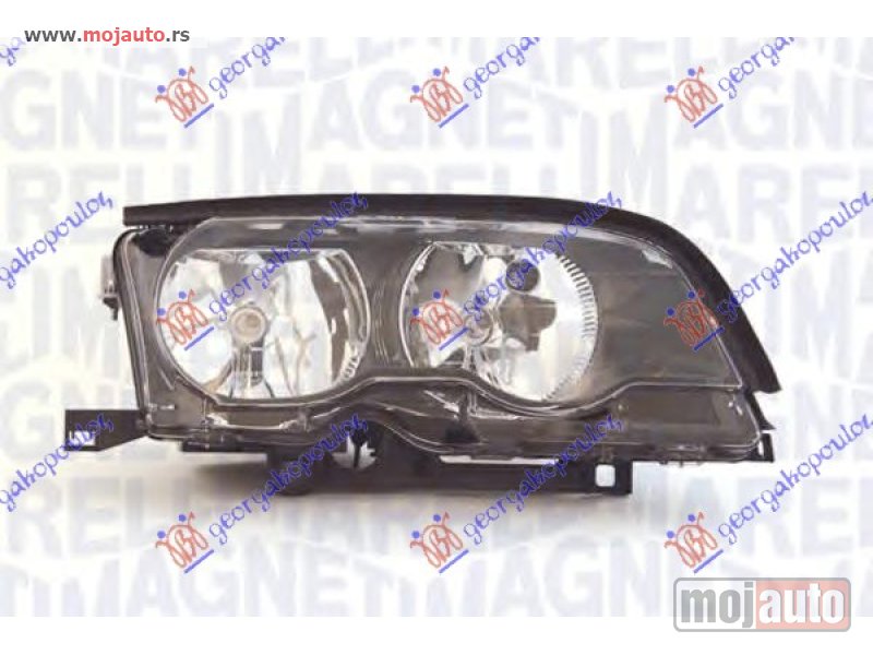 Glavna slika -  FAR HROM 2001-2003 (MARELLI) Desno Bmw series 3 (e46) coupe/cabrio 99-03 -dostupno - MojAuto