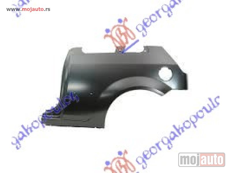 Glavna slika -  ZADNJI BLATOBRAN 3 VRATA Levo Ford fiesta 02-08 -nedostupno - MojAuto