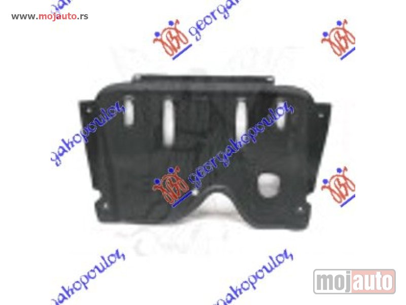 Glavna slika -  ZASTITA MOTORA PLASTICNA Dacia logan-mcv 05-08/p.up-van 09-12 -dostupno - MojAuto