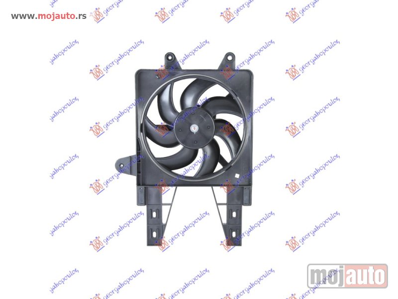 Glavna slika -  VENTILATOR KOMPLET (55) (BENZIN) (-AC) Fiat punto 95-99 -nedostupno - MojAuto