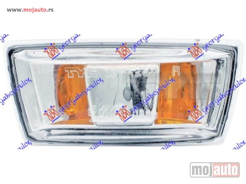 Glavna slika -  MIGAVAC U KRILU PROVIDAN (CRNO KUCISTE) Desno Opel corsa d 06-15 -dostupno - MojAuto