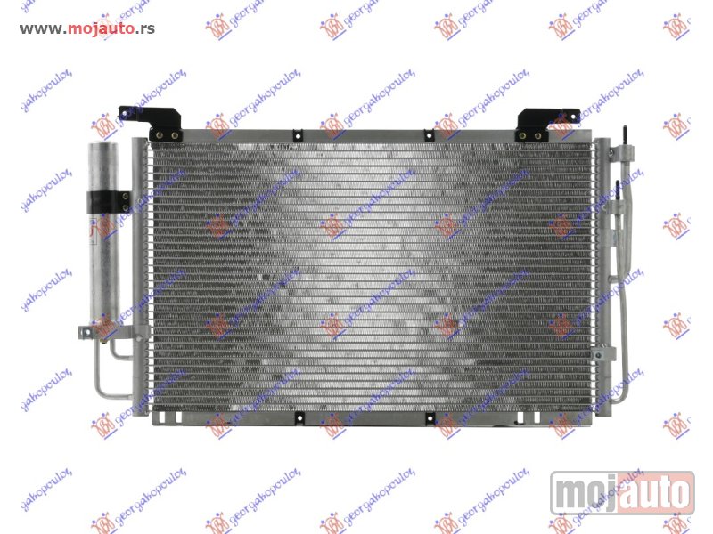 Glavna slika -  HLADNJAK KLIME 1.6/1.8 16V (593x350) Hyundai matrix 08-10 -dostupno - MojAuto