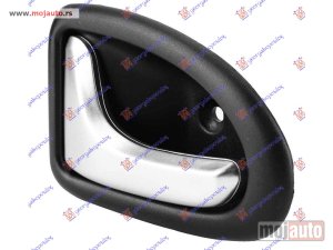 NOVI: delovi  KVAKA PREDNJIH/ZADNJIH UNUTRASNJA HROM (SA ZASTITNOM SAJLOM) Levo Renault megane coupe-cabrio 96-98 -dostupno