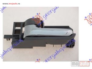 Glavna slika - KVAKA PREDNJIH/ZADNJIH UNUTRASNJA HROM/SIVA Levo Toyota corolla (e 12) h/b-l/b 04-06 -dostupno - MojAuto