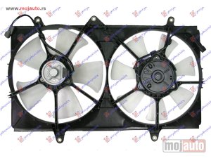NOVI: delovi  VENTILATOR HLADNJAKA (DUPLI) KOMPLET (BENZIN/DIZEL) Toyota corolla (e 11) h/b-l/b 97-99 -dostupno