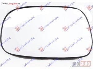 NOVI: delovi  STAKLO RETROVIZORA -2004 Levo Toyota corolla (e 12) sdn 02-06 -dostupno
