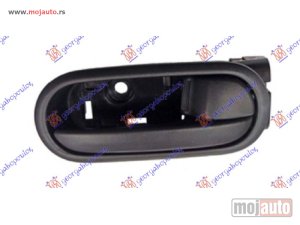 NOVI: delovi  KVAKA PREDNJIH/ZADNJIH VRATA UNUTRASNJA CRNA Desno Mazda 2 07-14 -dostupno