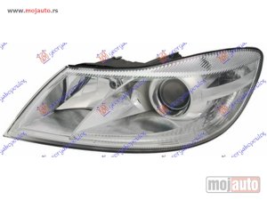 NOVI: delovi  FAR ELEKTRICNI (BEZ LOGOA) (SA MOTOROM) (TYC) Levo Skoda octavia 5 08-13 -dostupno