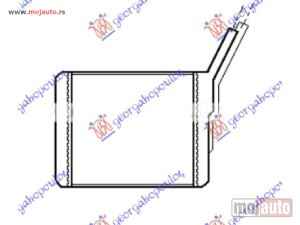 NOVI: delovi  GREJAC KABINE (160x164x45) Opel p/u campo 87-95 -dostupno