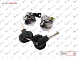 NOVI: delovi  CILINDAR BRAVE PREDNJIH VRATA (SA KLJUCEVIMA) (SET 2 KOM) Peugeot partner 96-02 -dostupno