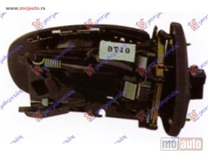 NOVI: delovi  RETROVIZOR (BEZ POKLOPCA) ELEKTRICNI SA GREJACEM (7 PIN) (A KVALITET) (ASFERICNO STAKLO) Desno Mercedes clc (w203) coupe 01-08 -dostupno