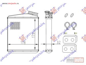 NOVI: delovi  GREJAC KABINE (179x178) (KOMPLET) Volvo xc60 08-13 -dostupno
