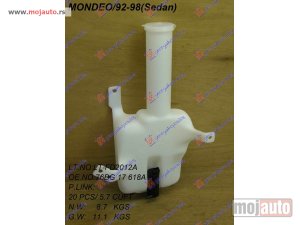 NOVI: delovi  POSUDA ZA TECNOST BRISACA (SA MOTOROM) (SEDAN) Ford mondeo 93-96 -dostupno