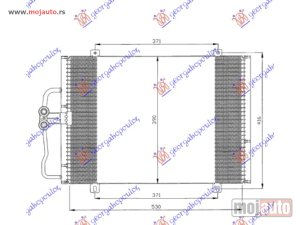 NOVI: delovi  HLADNJAK KLIME BENZIN/DIZEL (520x390) Renault megane sdn 96-98 -dostupno