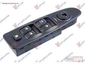 NOVI: delovi  PREKIDAC U PREDNJIM VRATIMA (CRNI OKVIR) (14+8 PIN) Levo Hyundai elantra 04-07 -dostupno