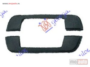 NOVI: delovi  OKVIR SPOLJASNJE KVAKE PREDNJIH/ZADNJIH VRATA (L=D) GORNJI Bmw series 3 (e36) coupe/cabrio 90-98 -dostupno