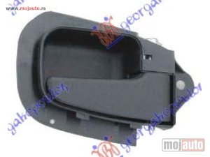 NOVI: delovi  KVAKA ZADNJIH VRATA UNUTRASNJA CRNA Desno Bmw series 3 (e36) sdn 90-98 -dostupno