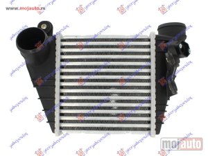 NOVI: delovi  HLADNJAK INTERKULERA BENZIN-DIZEL (183x190x65) 12mm Vw golf iv 98-04 -dostupno