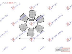 NOVI: delovi  VENTILATOR HLADNJAKA (MOTOR+ELISA) (BENZIN/DIZEL) (+AC) Vw passat 93-96 -dostupno