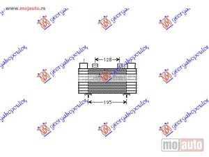 NOVI: delovi  HLADNJAK INTERKULERA 2.5-2.9 TD (20x14x64) Mazda p/u 2/4wd 03-06 -dostupno
