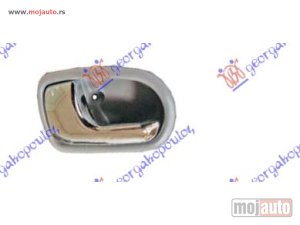 NOVI: delovi  KVAKA PREDNJIH/ZADNJIH VRATA UNUTRASNJA CRNA Levo Mazda p/u 2/4wd 03-06 -dostupno