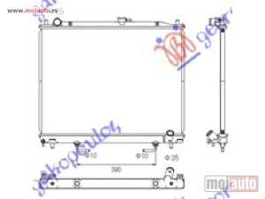 NOVI: delovi  HLADNJAK MOTORA 3.2 TD (MAN/AUTO) (+/-AC) (52.5x70.5x24) Mitsubishi pajero 01-07 -dostupno