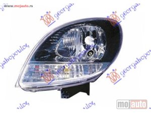 NOVI: delovi  FAR CRNI (PROVIDAN MIGAVAC) (TYC) Levo Renault kangoo 03-08 -nedostupno