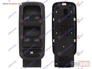 NOVI: delovi  PREKIDAC U PREDNJIM VRATIMA (4 TASTERA) (19 PIN) Levo Ford fiesta 08-13 -dostupno