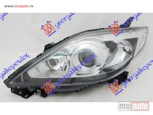 NOVI: delovi  FAR ELEKTRICNI CRNI 2008- (DEPO) Levo Mazda 5 05-10 -dostupno