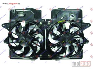 NOVI: delovi  VENTILATOR KOMPLET (2.0) -04 Mazda tribute 02-08 -nedostupno