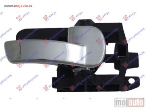 NOVI: delovi  KVAKA PREDNJIH/ZADNJIH UNUTRASNJIH VRATA HROM Desno Nissan qashqai 07-10 -dostupno